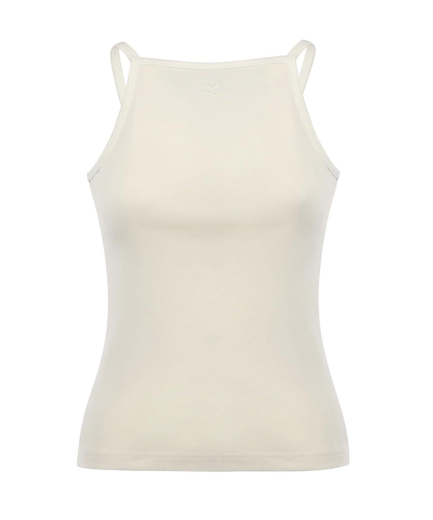 Canotta Contrast in cotone 126JDE149JS0203 B215 COURREGES 