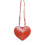 Borsa a tracolla Le Cœur in pelle e suede AA1P003CA577 A50 ALAIA 