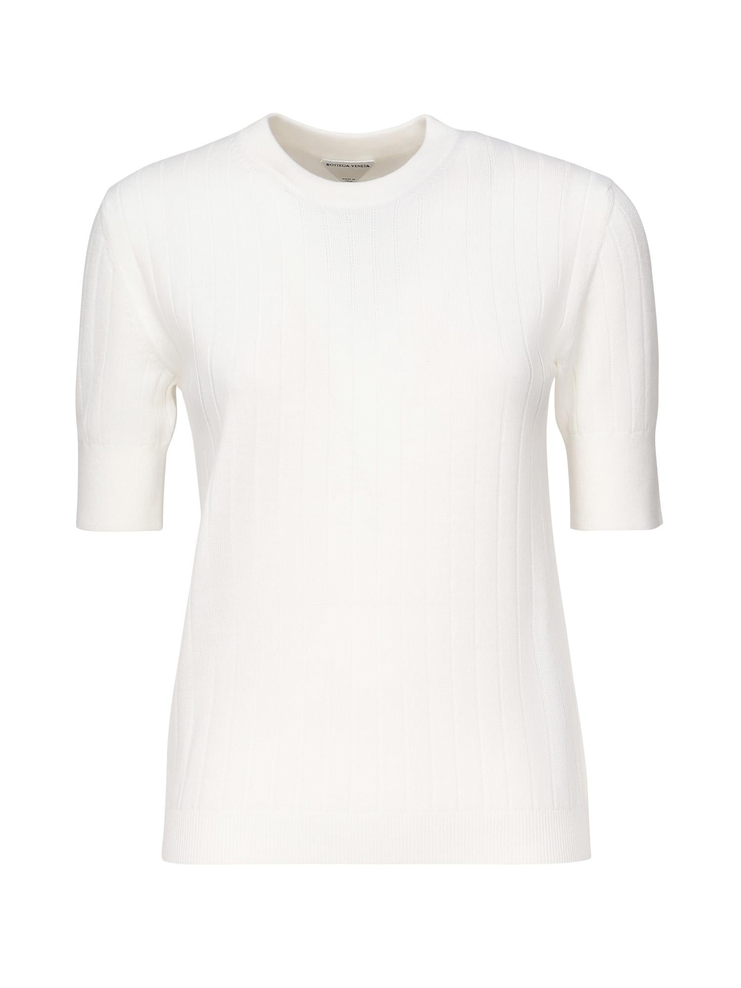 Maglia in lana a coste 835467 V5L709071 BOTTEGA VENETA 