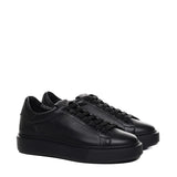 Sneakers Fire1 in pelle<BR/> FIRE 1 TOTALBLACK GIULIANO GALIANO 
