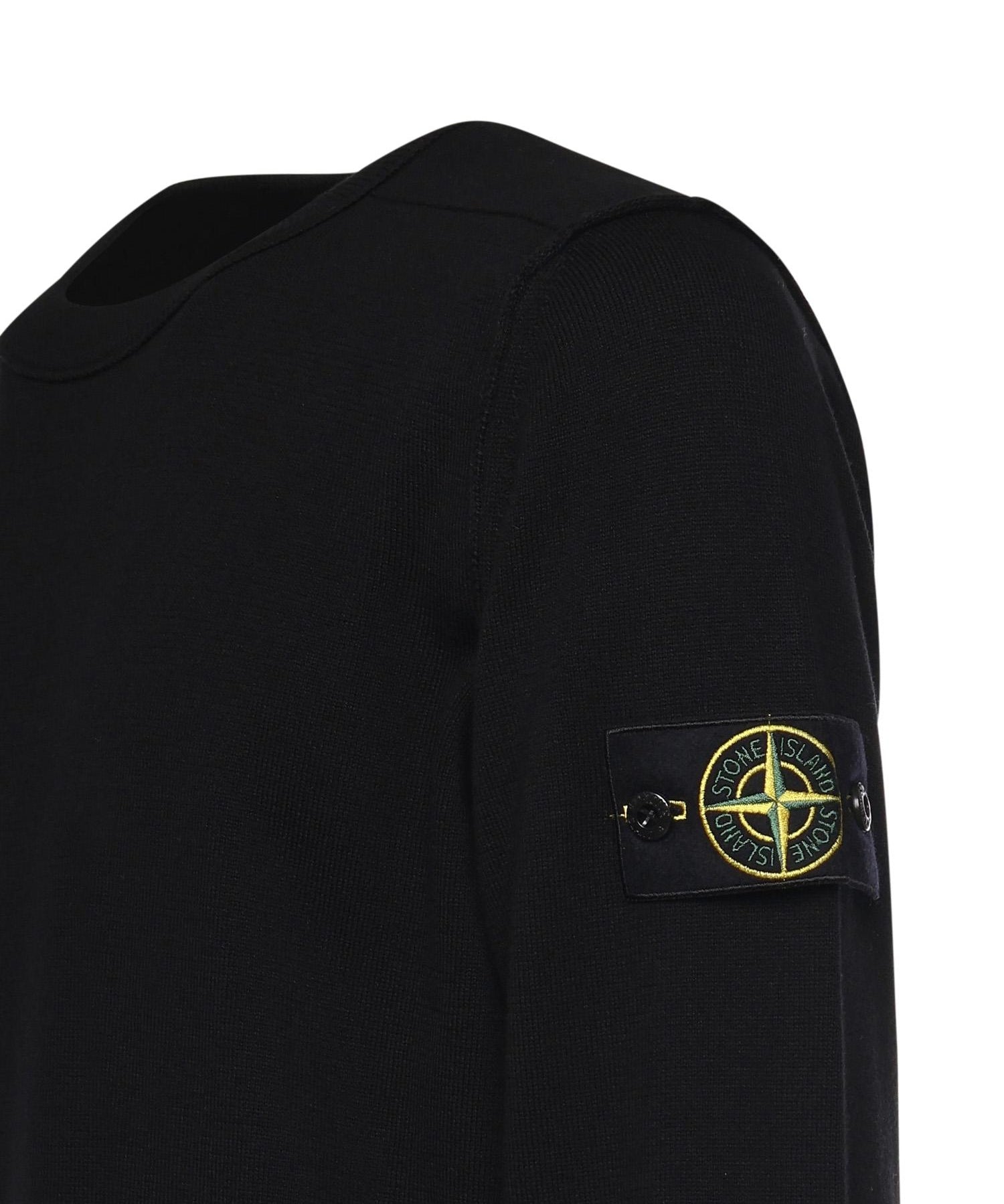 Maglione in cotone con logo L1S155100053 S00B2V0029 STONE ISLAND 