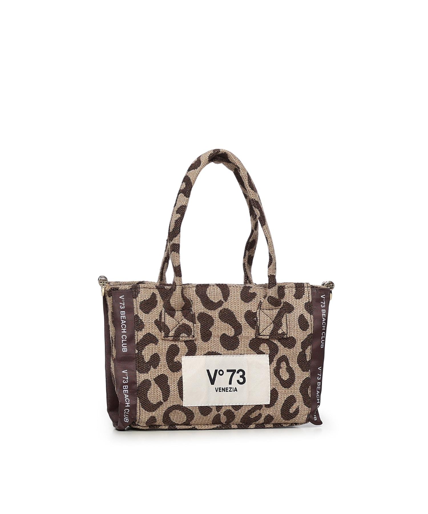 Mini bag Milene con logo 73BS9MV03M ILENEBEIGE/MORO V° 73 