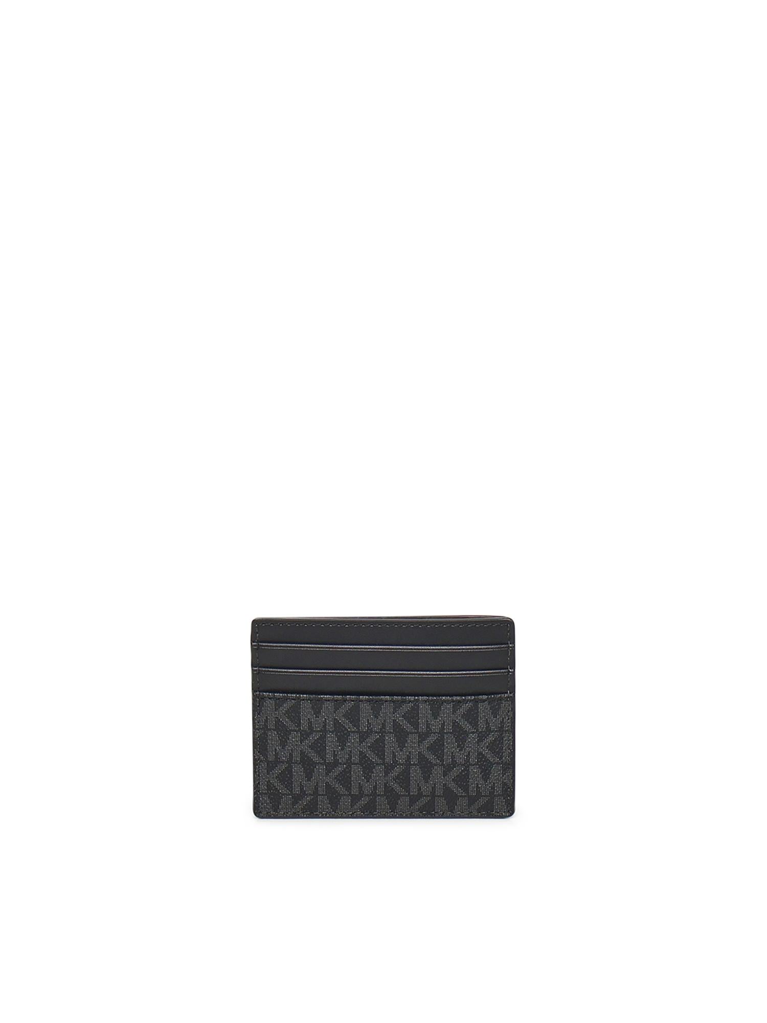 Porta carte Greyson con logo<BR/> 39F9LGYD2B 001 MICHAEL MICHAEL KORS 