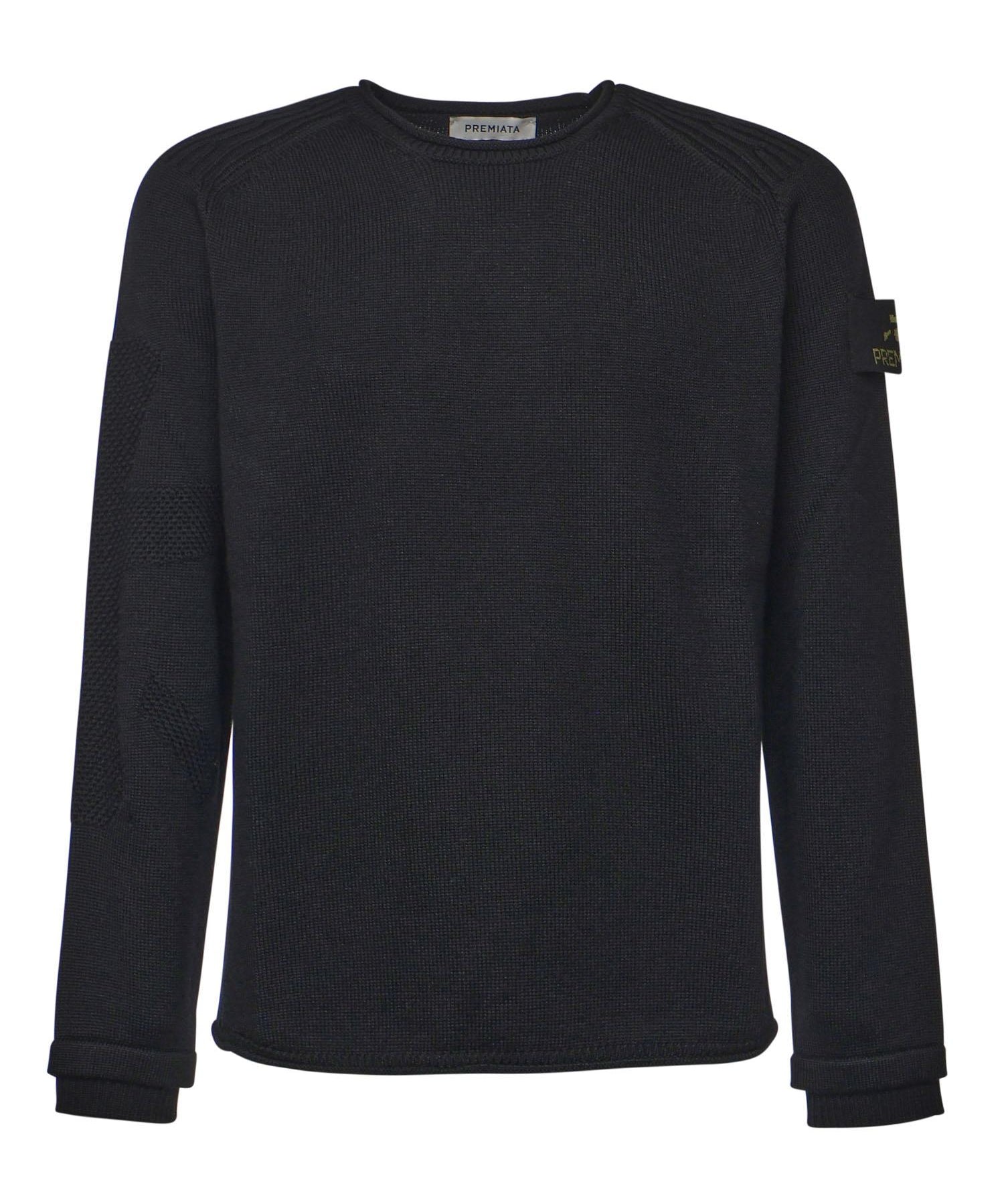 Maglione in lana PMG22 BLACK PREMIATA 