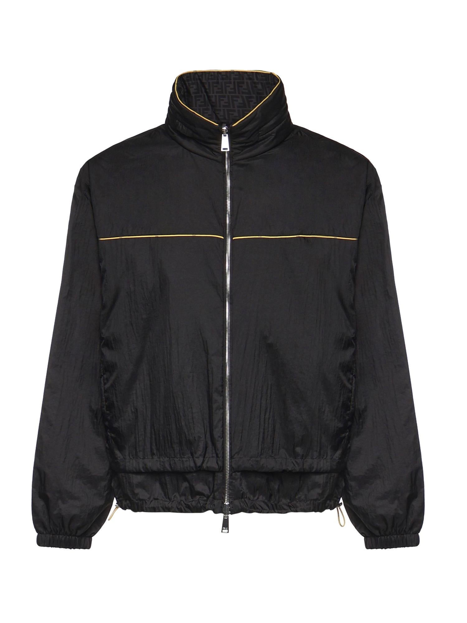 Giacca a vento reversibile in nylon FAA980 AYYVF0GME FENDI 