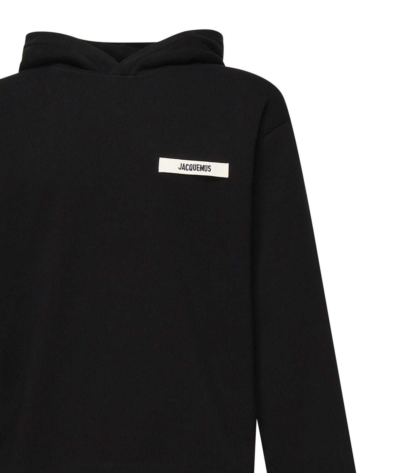 Felpa le hoodie gros grain 25EHOM00247AJ00126 990 JACQUEMUS 