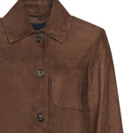 Giacca a camicia in suede 2529446021600 001 'S MAX MARA 