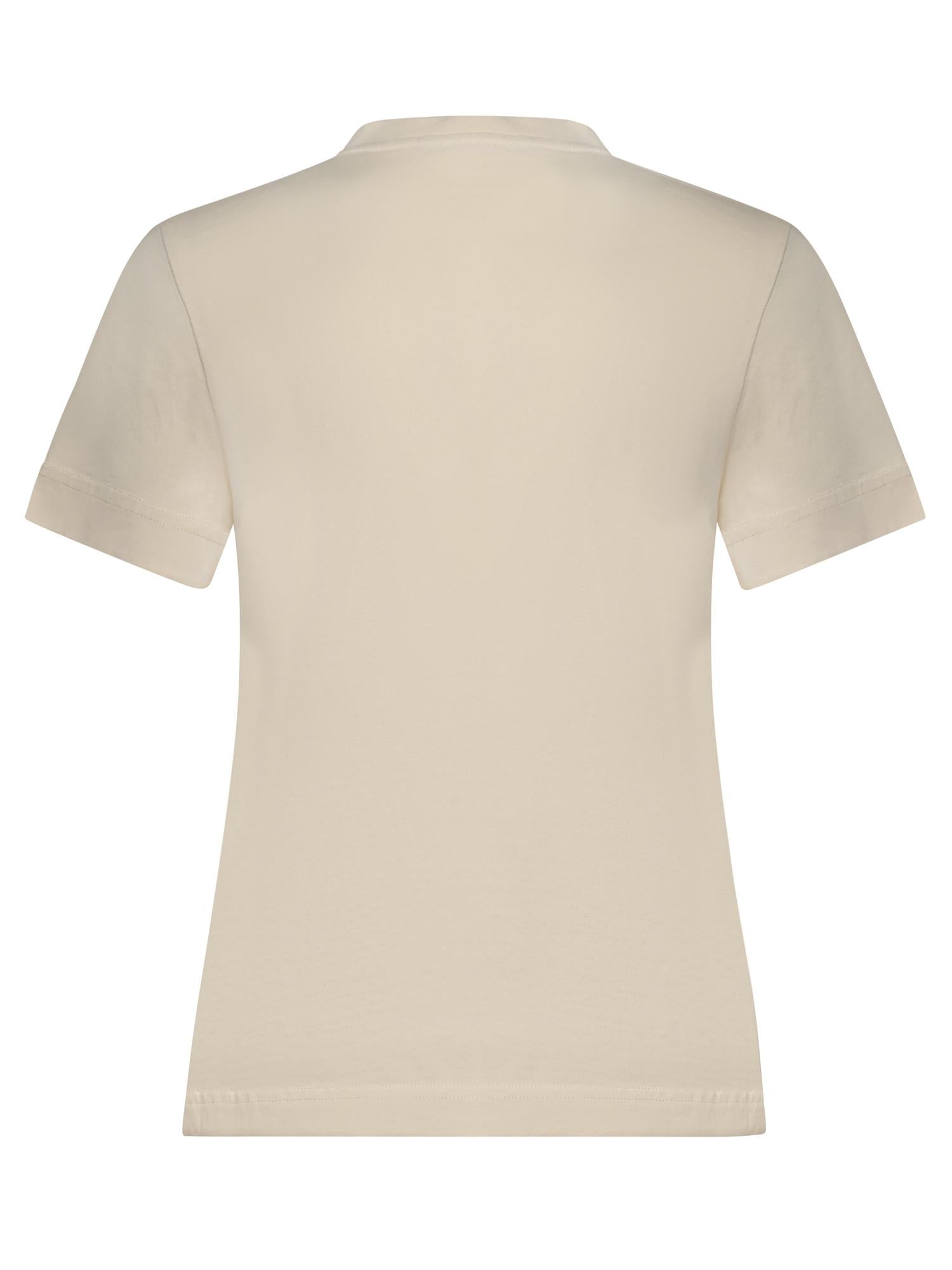 T-shirt in cotone con logo TSW00550AJ00029 131 JACQUEMUS 