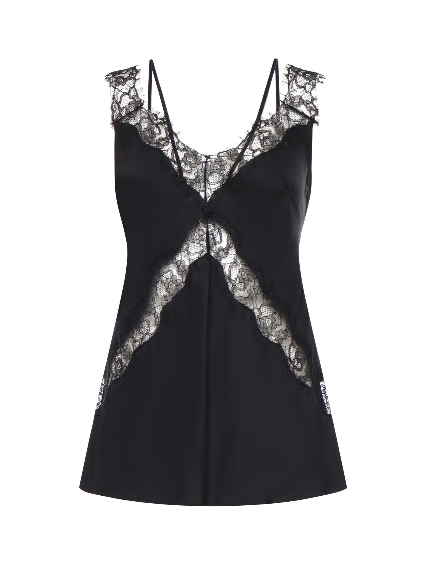 Top lingerie con pizzo 106623 A385Z99 PINKO 
