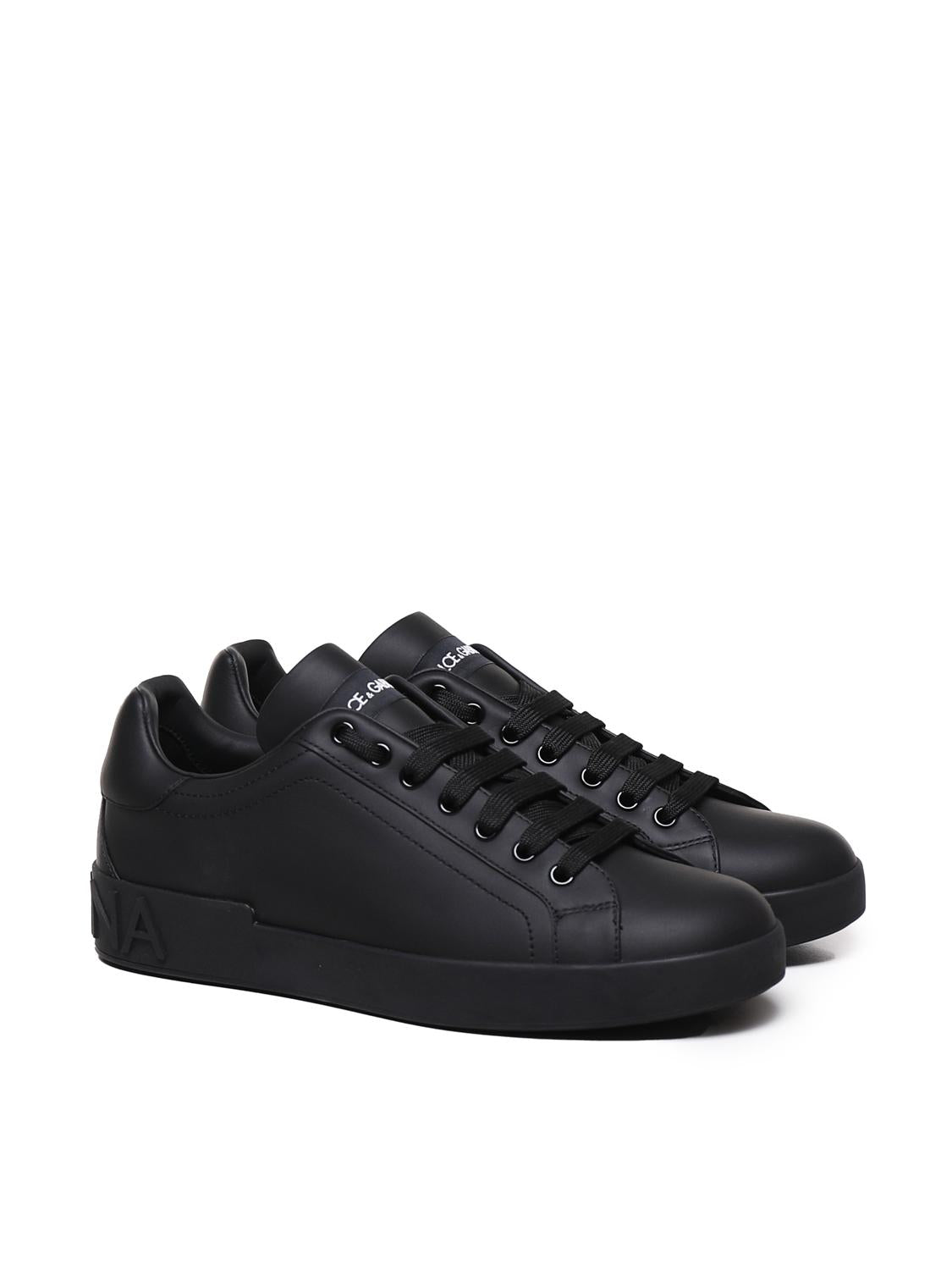 Sneakers Portofino in pelle di vitello CS1772 A106580999 DOLCE & GABBANA 