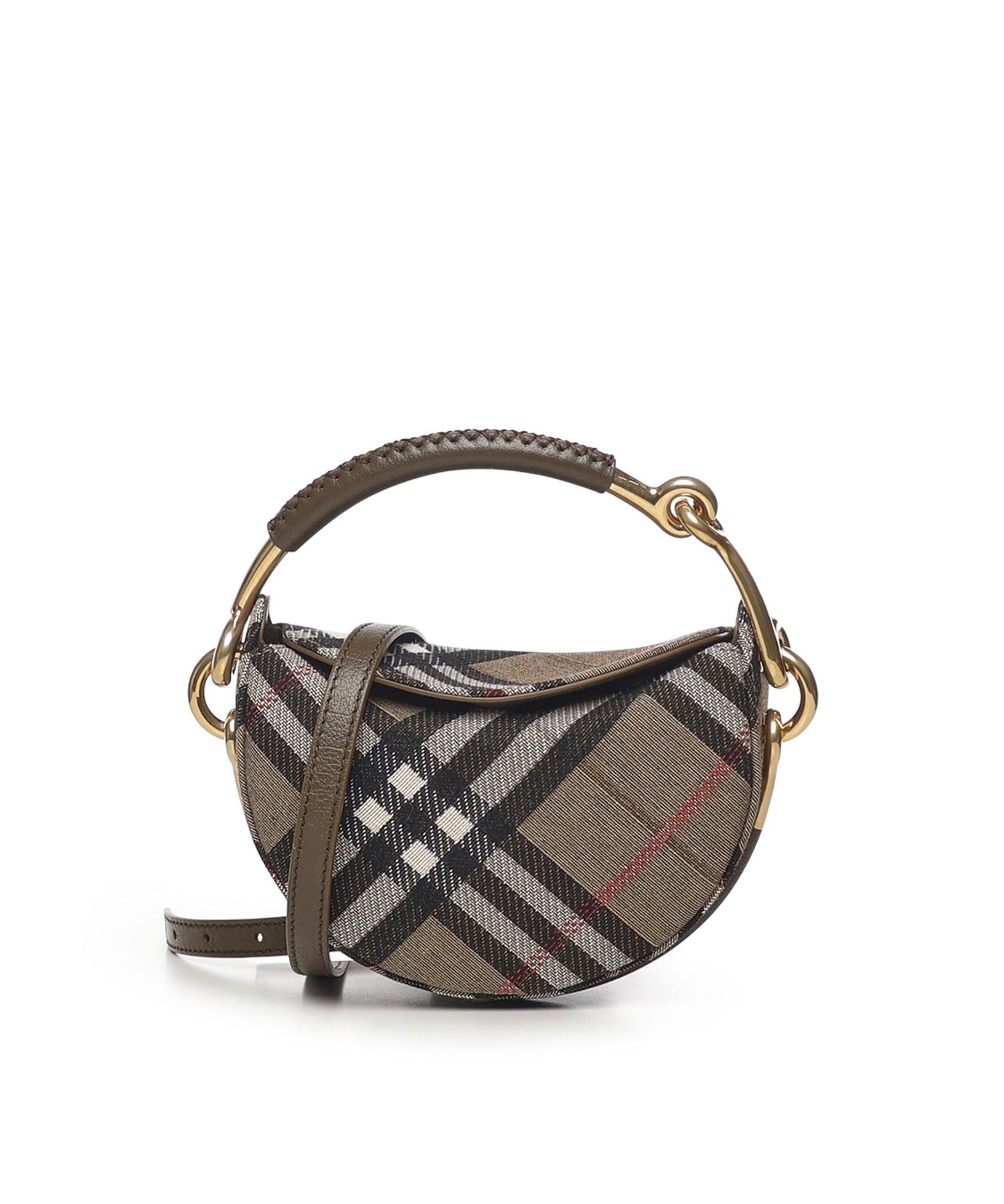 Clutch Bridle in canvas Check 8116866 C1751 BURBERRY 
