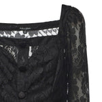 Mini abito Claudia CD3812 BLACK FOR LOVE & LEMONS 