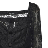 Mini abito Claudia CD3812 BLACK FOR LOVE & LEMONS 