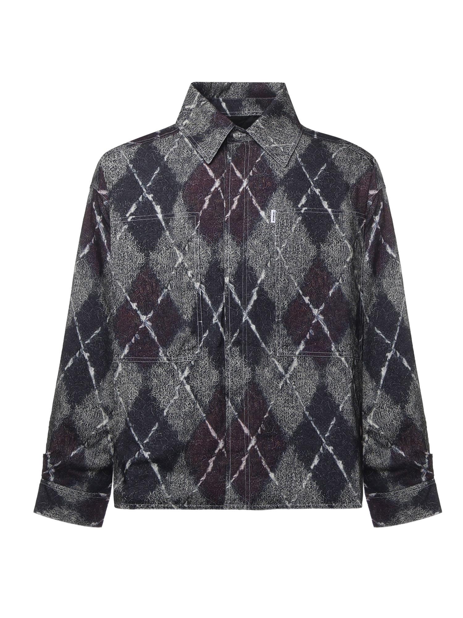 Camicia rombi in flanella SH002002 WHT BONSAI 