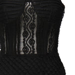 Vestito lungo Fae 255610 BLACK CHARO RUIZ 