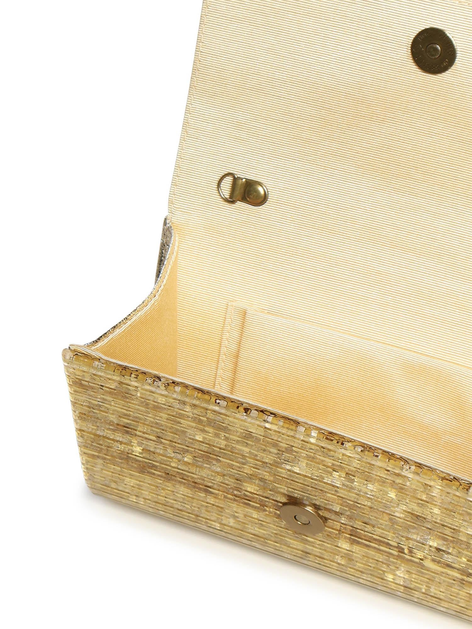Clutch Party Eagle 8764061979 GOLD KURT GEIGER 
