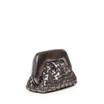 Borse Tia microintrecciata<BR/> TMFW25GMWL125 DARK SILVER THEMOIRè 
