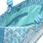 Shopper Aruba in PVC BYBS38A01A TURQUOISE BY BYBLOS 