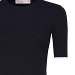 T-shirt elastica aderente 5B3KC58P 8QN671 VALENTINO GARAVANI 