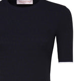 T-shirt elastica aderente 5B3KC58P 8QN671 VALENTINO GARAVANI 