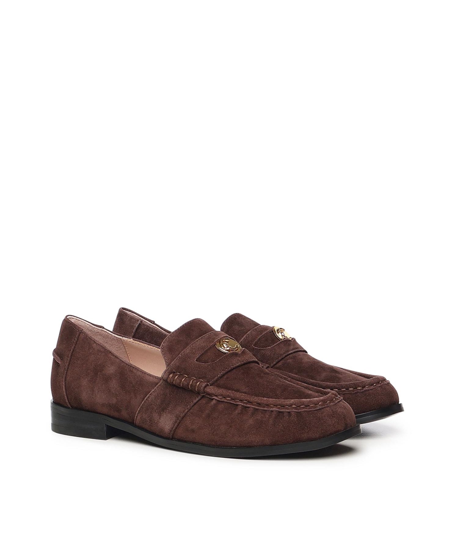 Mocassini C-Penny in suede<BR/> E4TUQ160101 W20 COCCINELLE 