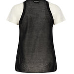 T-shirt con maniche asimmetriche e canotta abbinata 105152 A2LSZZ2 PINKO 