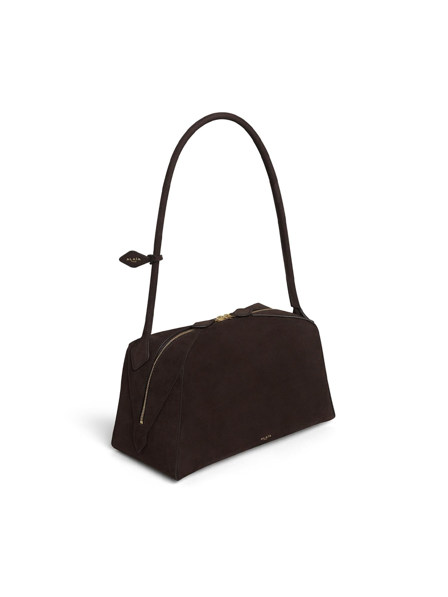 Borsa Le Bouledogue in nabuk AA1L2019CA214 733 ALAIA 