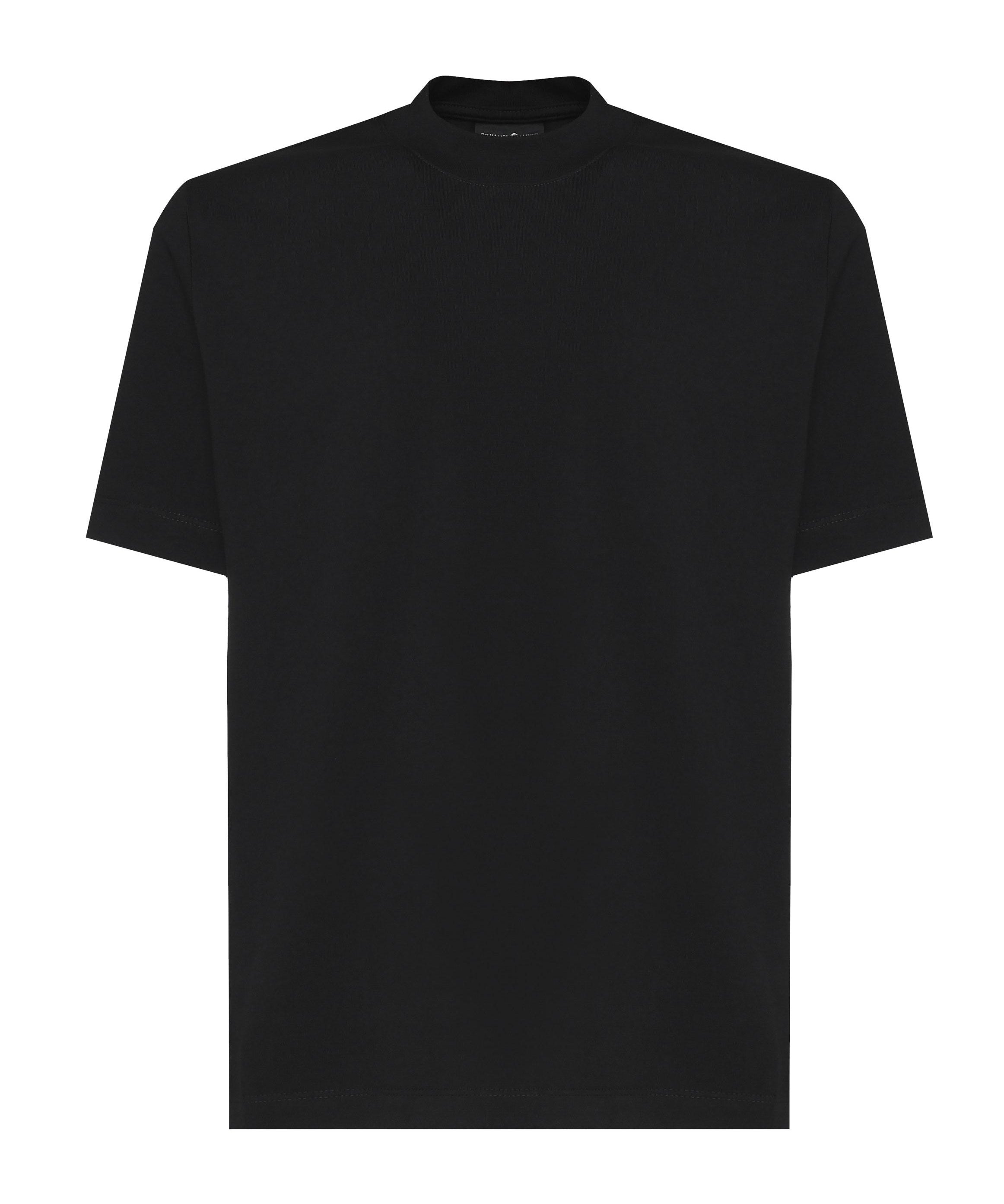 T-shirt Fuego in cotone FUEGO NERO GIULIANO GALIANO 