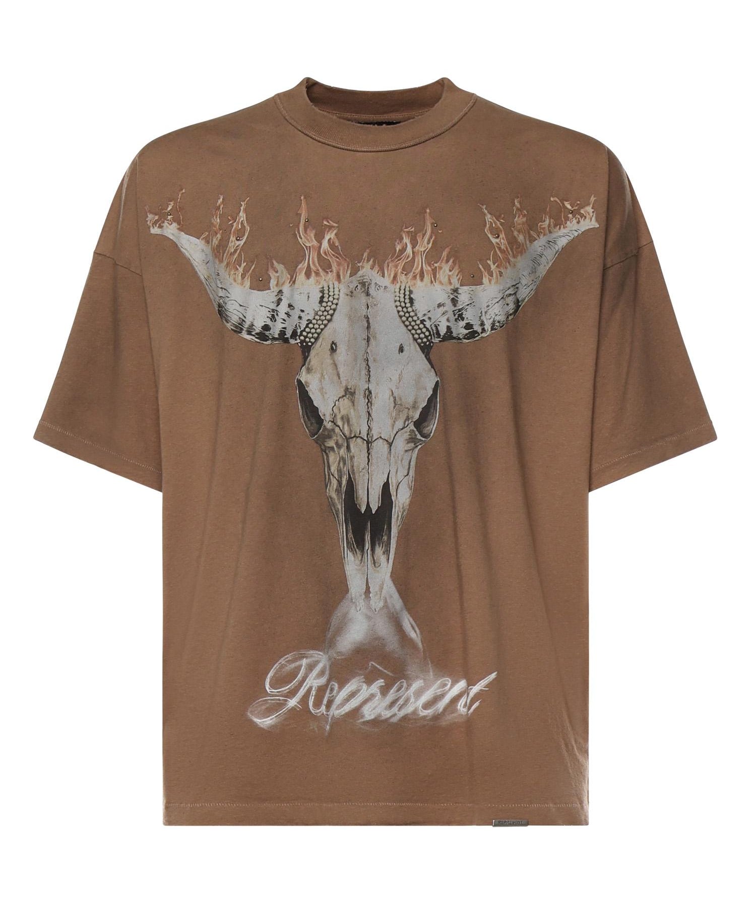 T-shirt British Cowboys con stampa MLM100592 16 REPRESENT 