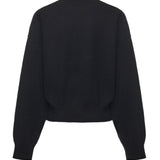 Maglione con logo lettering 114752 100 ROTATE 