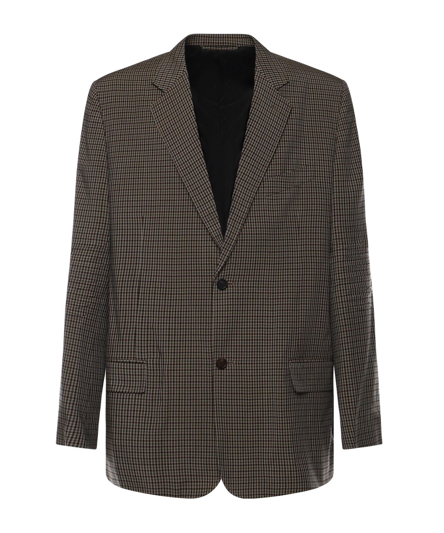 Blazer 'SB' in lyocell a quadri 850763 TTO382866 BALENCIAGA 
