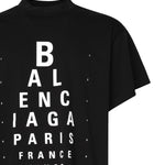 T-shirt Optical oversize 811688 TRVU69034 BALENCIAGA 