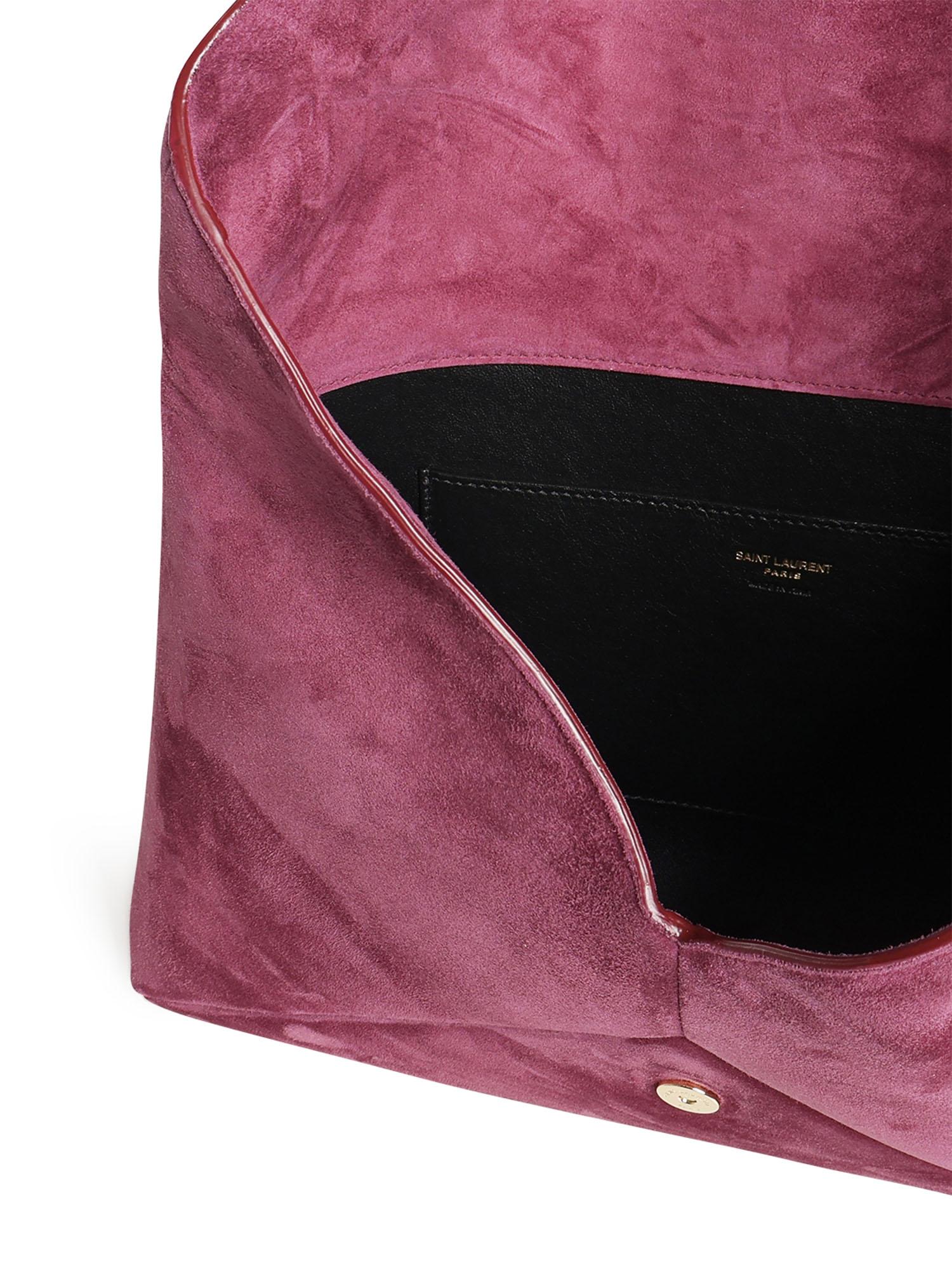 Clutch Cassandre in suede 851590 1U80W6979 SAINT LAURENT 