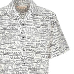 Camicia bowling scribble<BR/> CUMU0213A5 UTC464MPW01 MARNI 