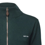 Maglia in cashmere con logo MMF995 1748F0L76 MIU MIU 