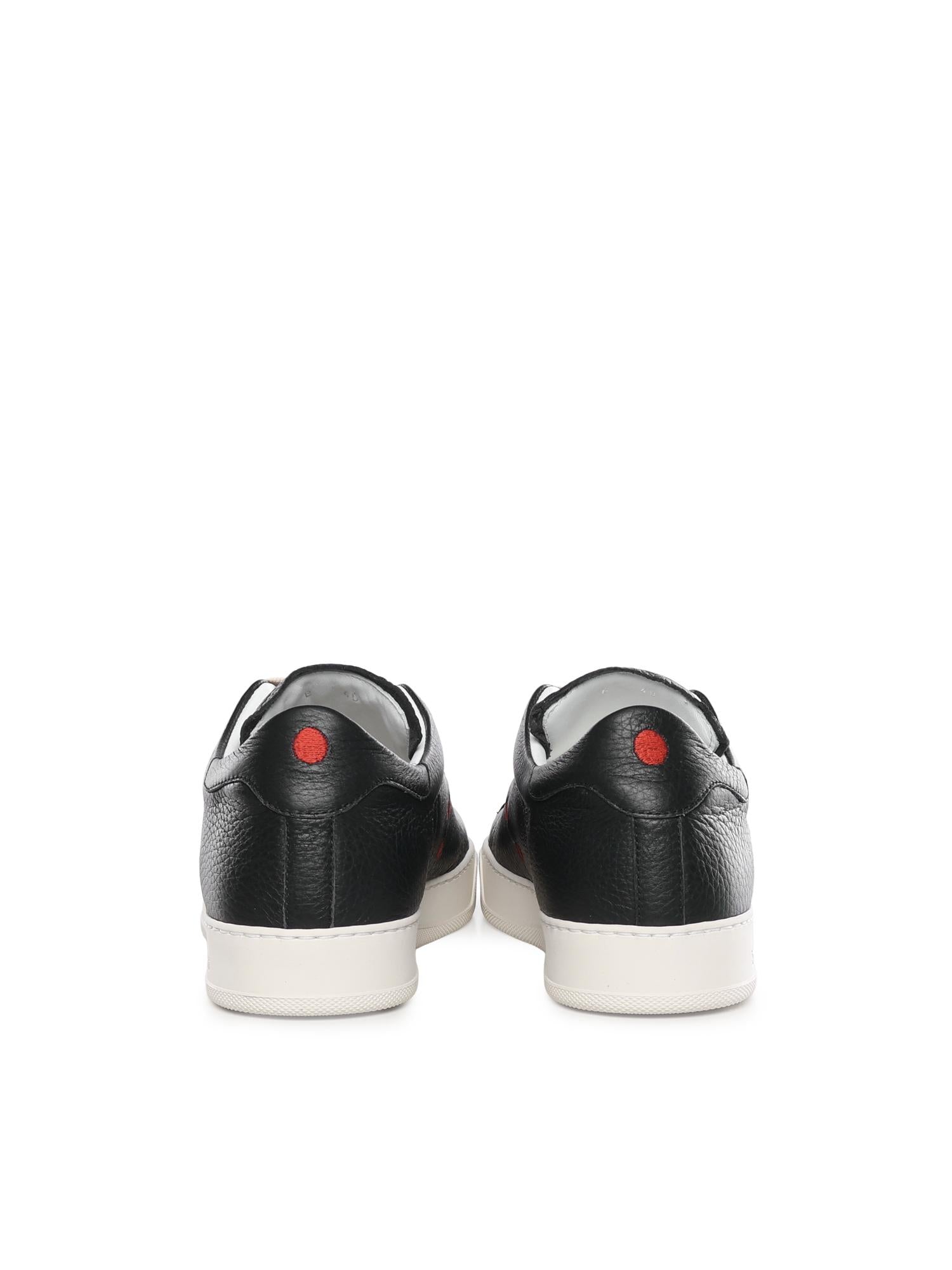 Sneaker in pelle USSA421N014302 006 KITON 