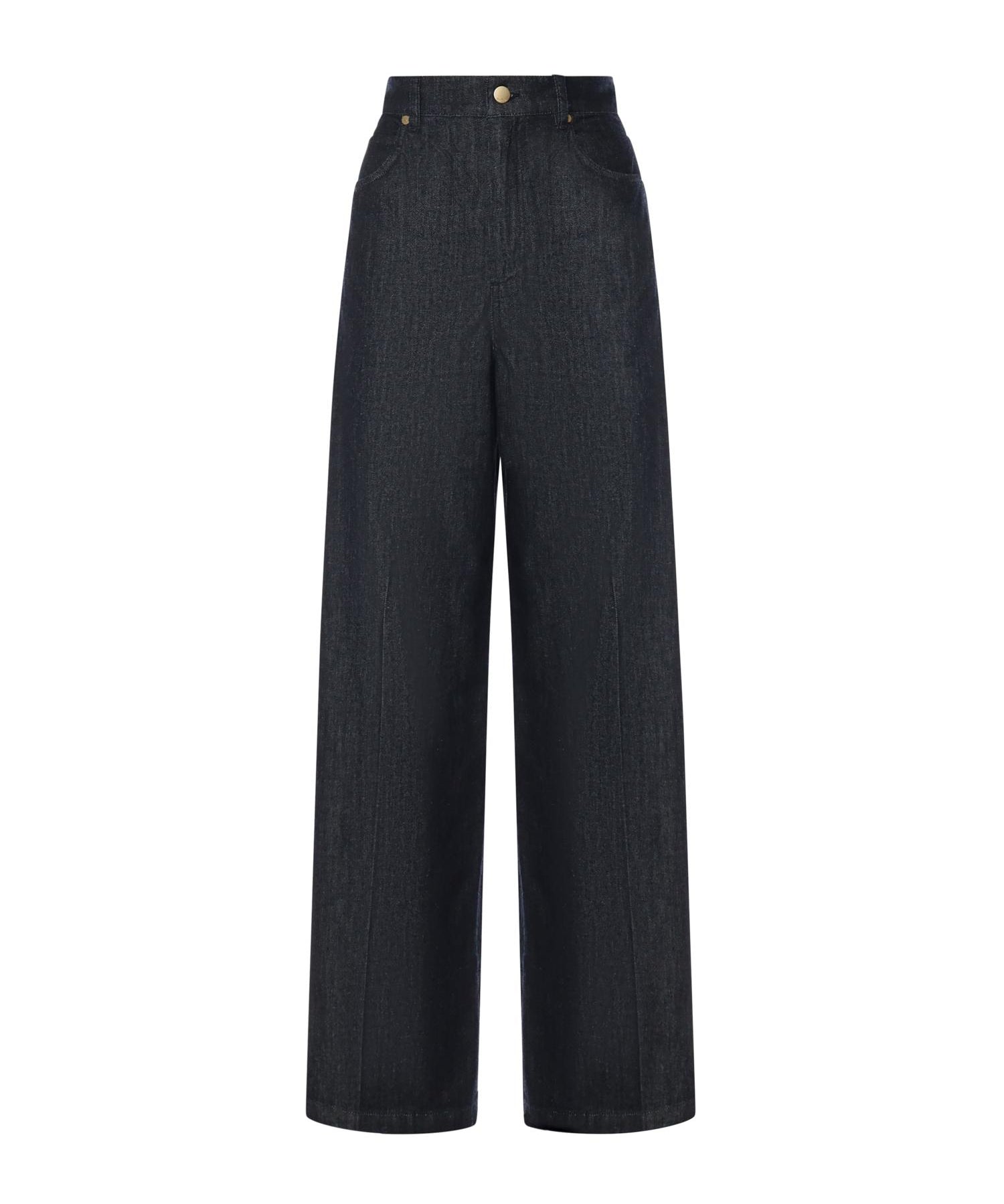 Jeans dritti in denim di cotone 2619181041600 001 'S MAX MARA 