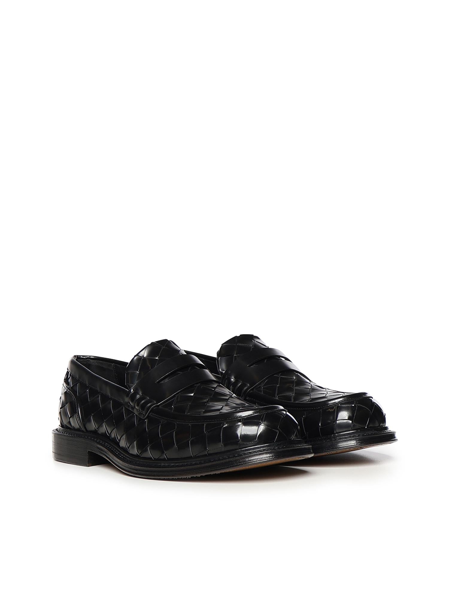 Mocassini James in pelle 855165 VBPB01000 BOTTEGA VENETA 