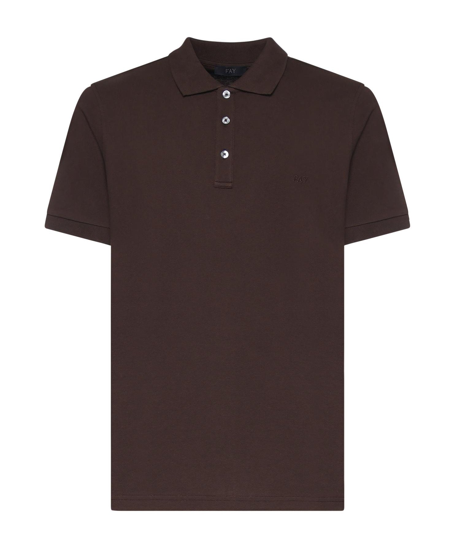 Polo in piquet stretch NPMB252144STDW S601 FAY 
