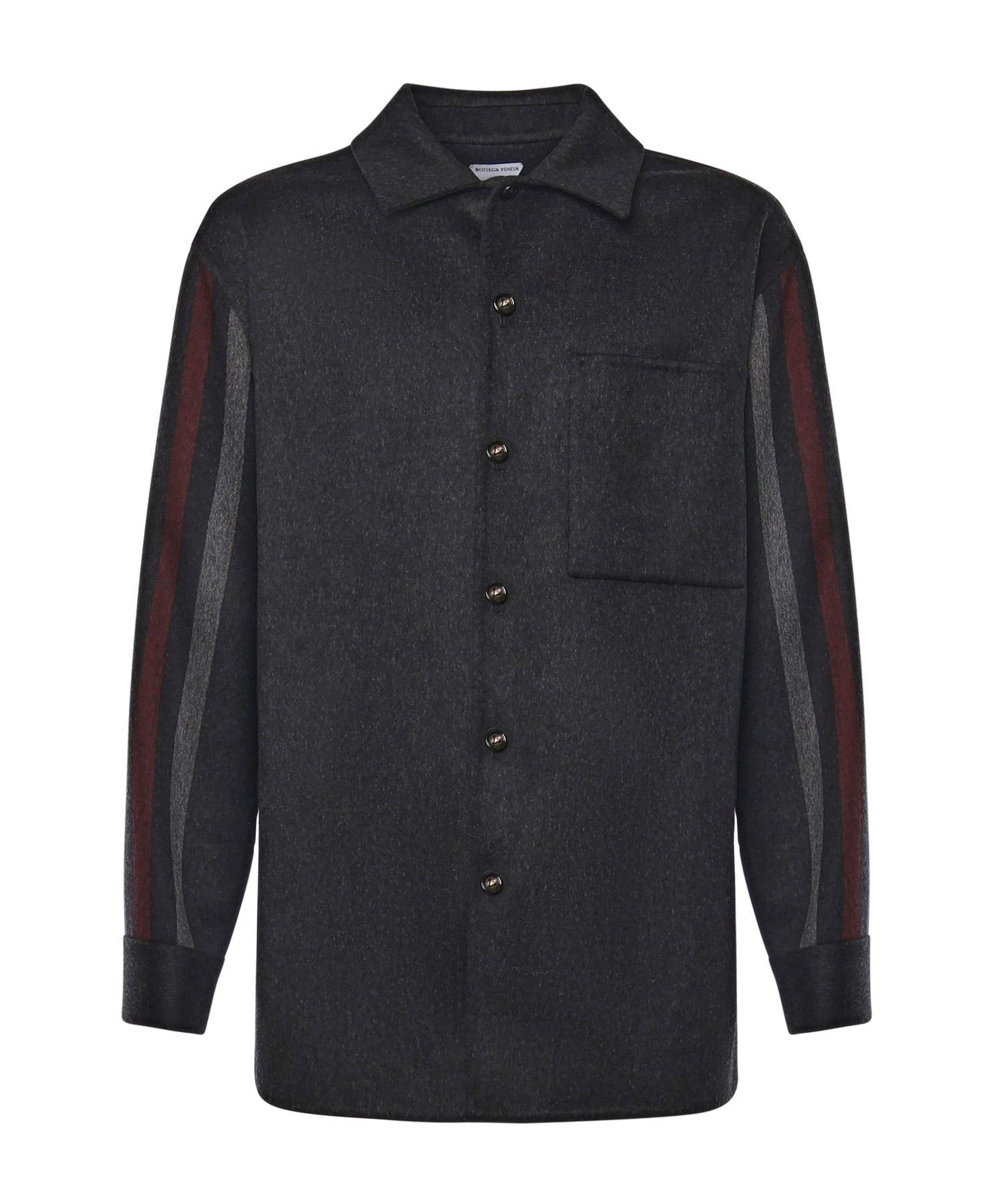 Overshirt in lana e cashmere 830104 V5OT01319 BOTTEGA VENETA 