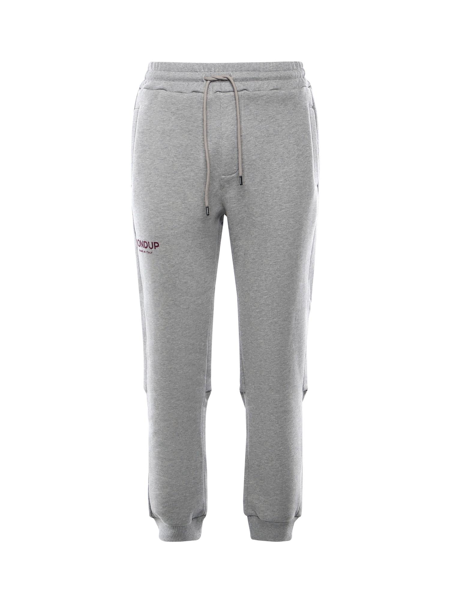 Jogger in felpa di cotone UF583 KF0196ULO8920 DONDUP 