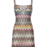 Mini-abito copricostume in viscosa lamé MS26SQ0O BR014KSM9YK MISSONI 