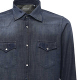 CamiciaTexas in denim di cotone SCC0001SH45350400C  SARTORIO NAPOLI 