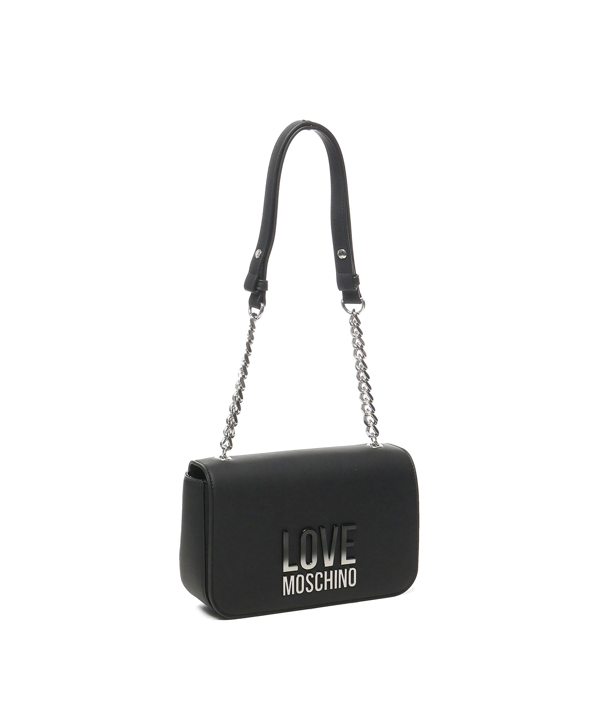 Borsa a spalla con logo degradé<BR/> JC4254PP0MKD0 00B LOVE MOSCHINO 