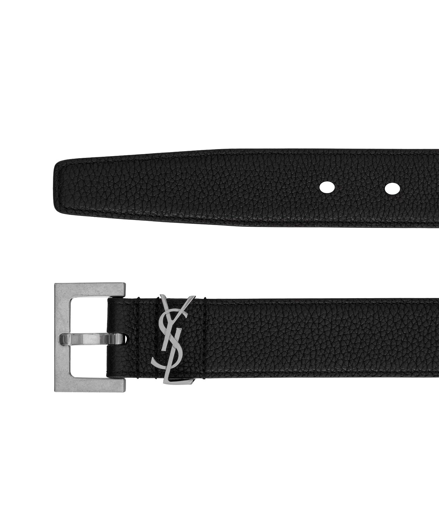 Cintura cassandre in pelle martellata 634440 DTI0E1000 SAINT LAURENT 