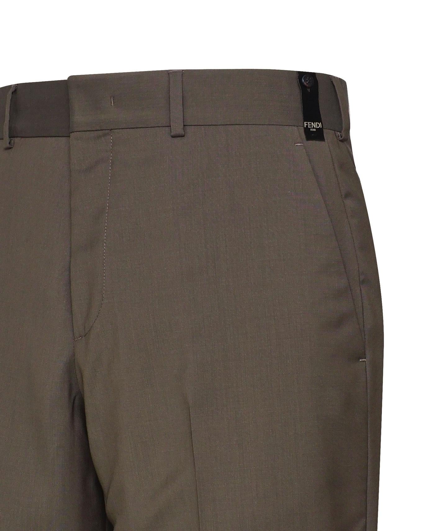 Pantaloni in nylon micro ripstop FB0961 ASCHF03NT FENDI 