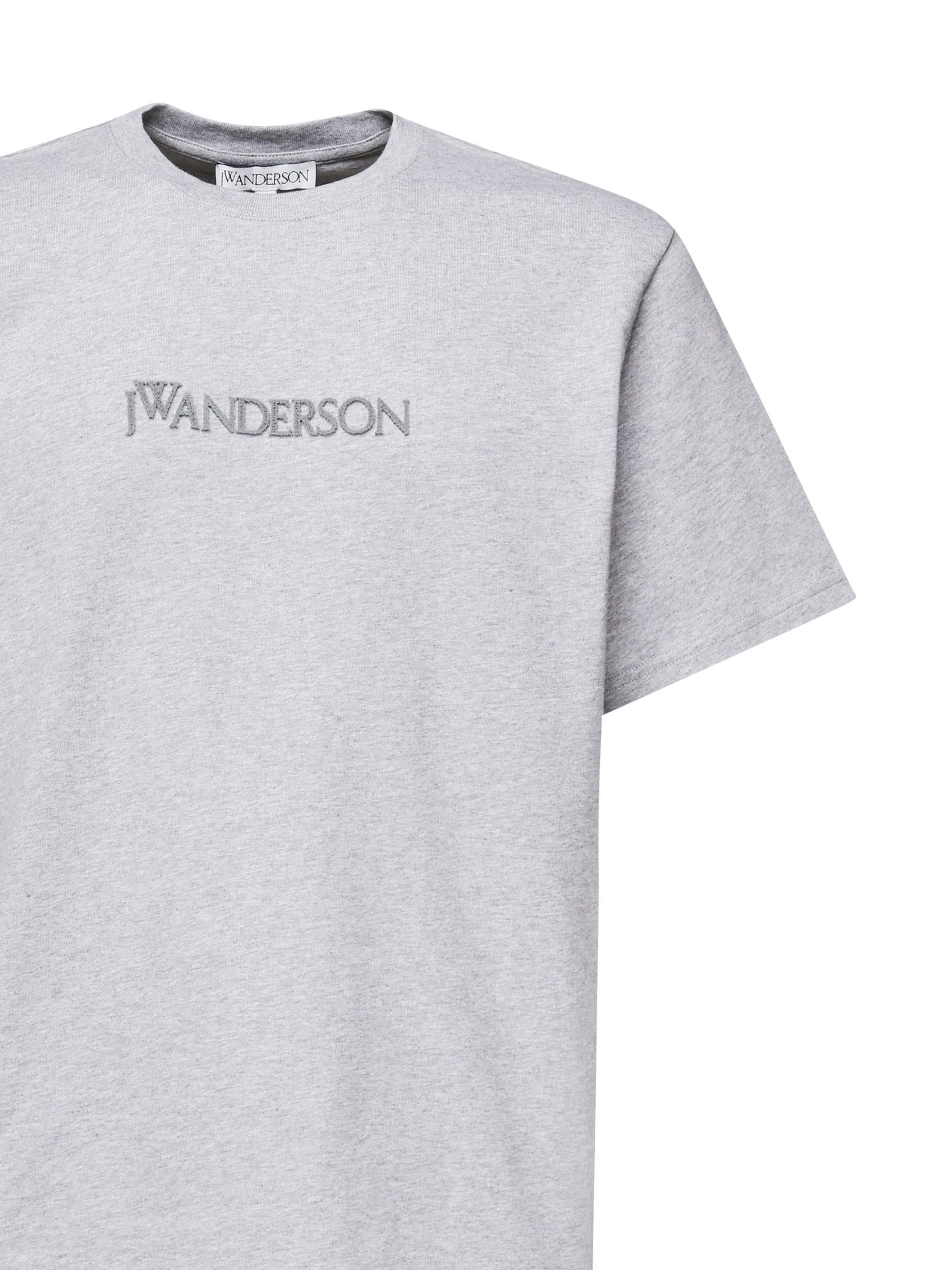 T-shirt con logo in rialzo JT0258 PG1510907 JW ANDERSON 