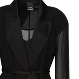 Abito robe manteau lungo 104685 A2COZ99 PINKO 