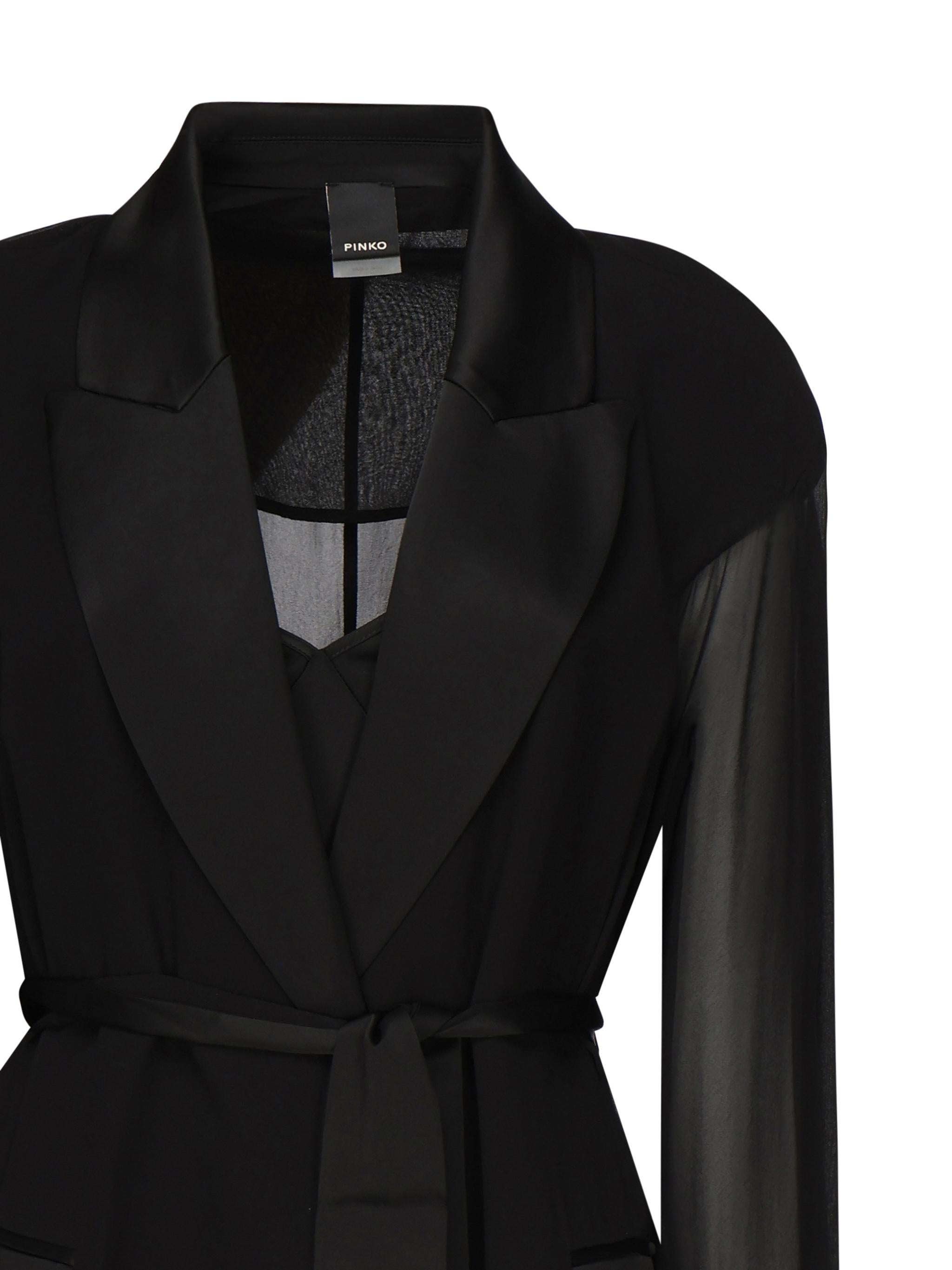 Abito robe manteau lungo 104685 A2COZ99 PINKO 