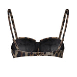 Top bikini con stampa leopardata O1A16J ONO11HY13M DOLCE & GABBANA 